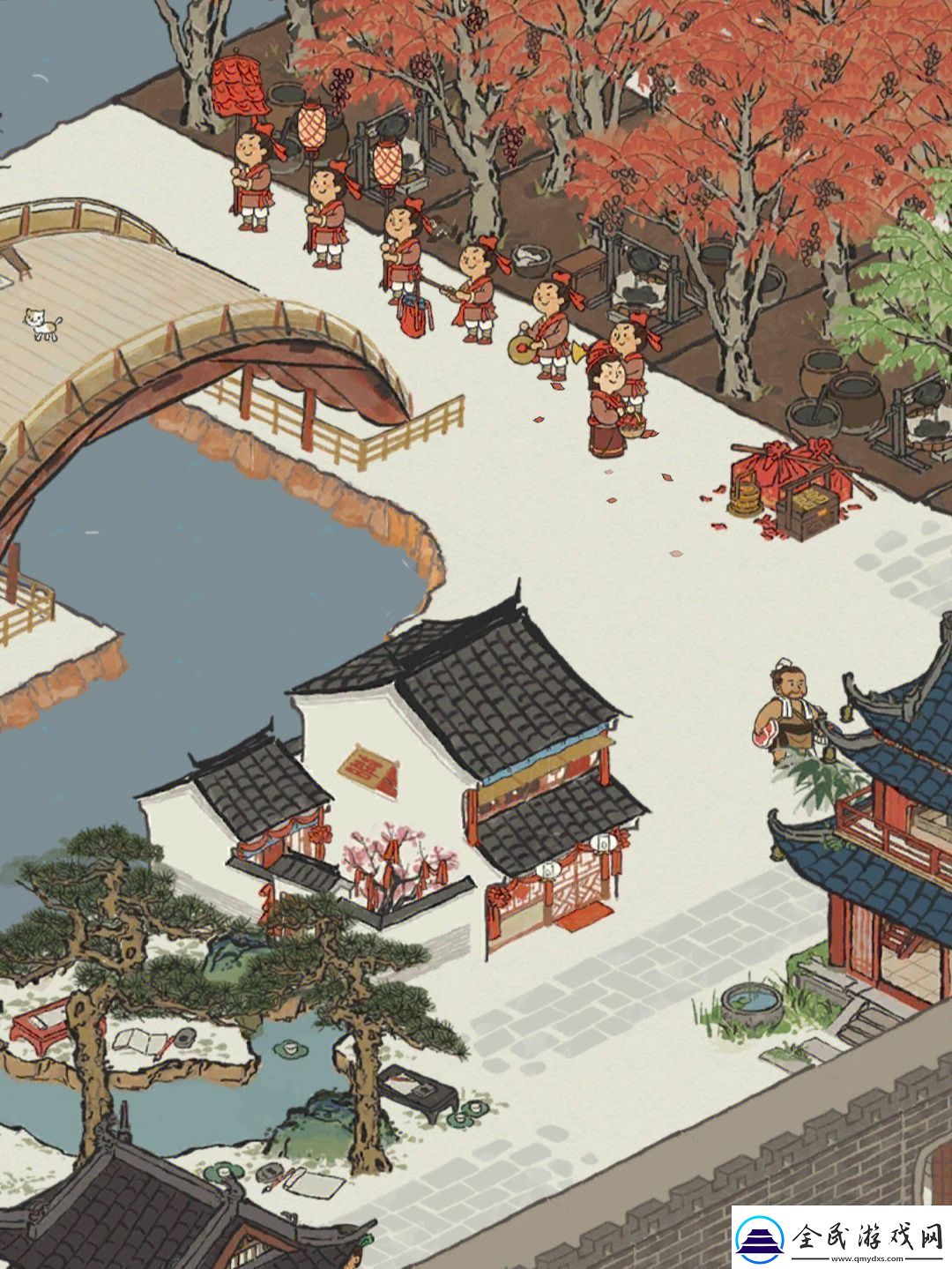 江南百景图婚礼画池预览：浪漫场景与历史文化的完美结合