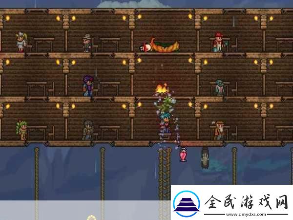 泰拉瑞亚地狱晶塔入住哪个NPC探索神秘的地狱居所