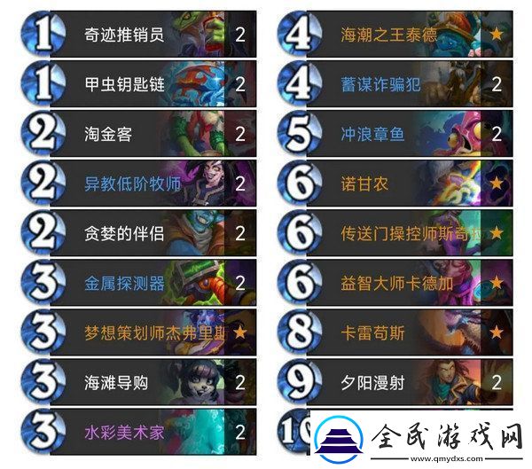 炉石传说**术法卡组攻略