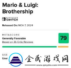 马力欧＆路易吉RPG兄弟齐航媒体评分解禁-IGN5分