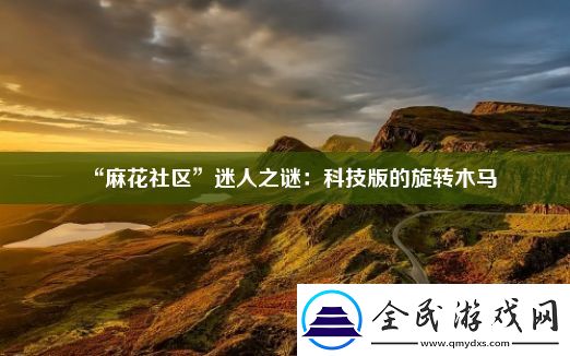 “麻花社区”迷人之谜：科技版的旋转木马