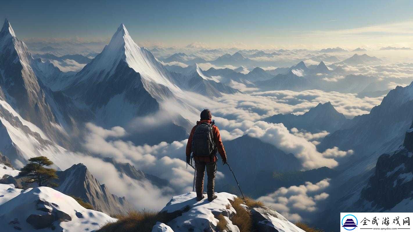 手握两座高耸的山：征服自然的力量