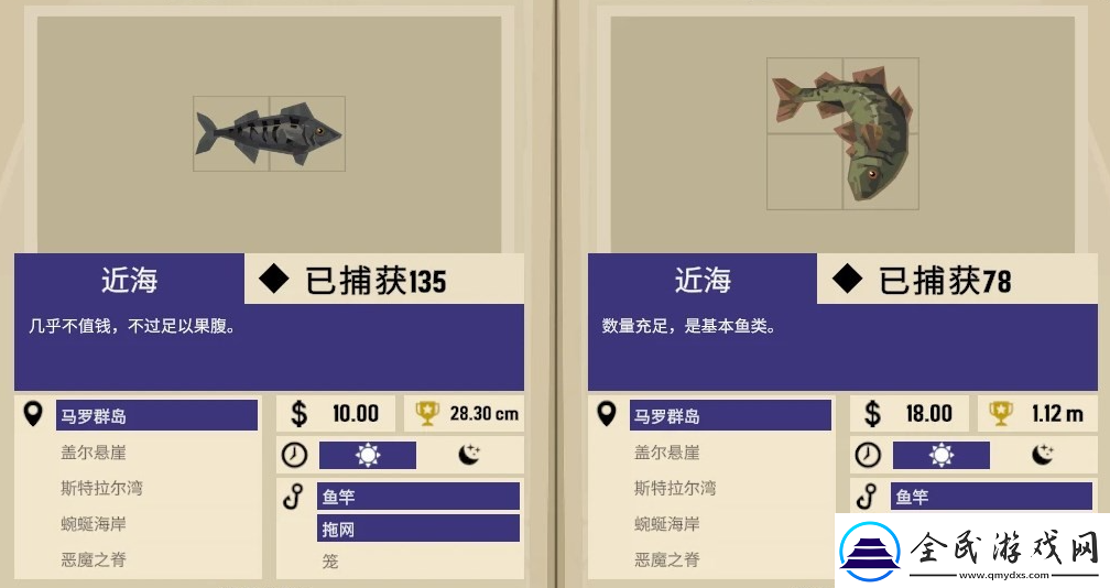 渔帆暗涌各海域鱼类分布特点说明
